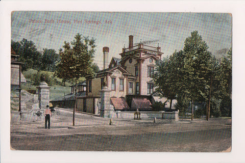 AR, HOT SPRINGS- Palace Bath House - 1907 postcard - MB0133
