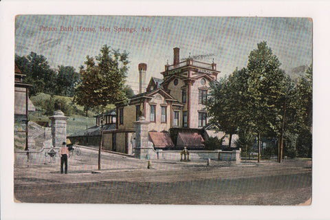 AR, Hot Springs - Palace Bath House - 1907 postcard - MB0133