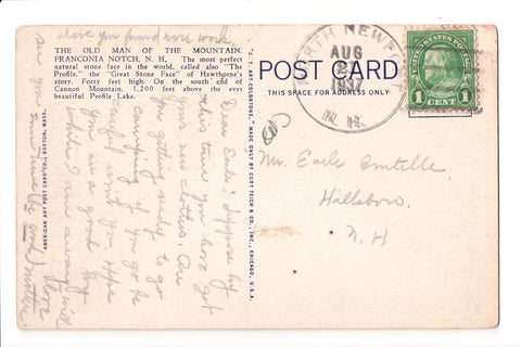 pm DPO - NH, North Newport - 1937 cancel - Helbock S/I #1 - boA06814