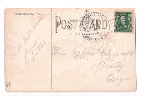 pm DPO - OR, Yankton - 1909 cancel - Helbock S/I #2 - boC17662