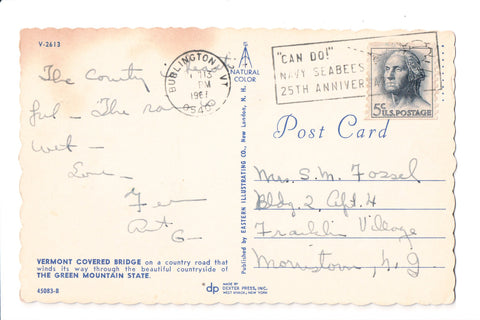 pm SLO - CAN DO! NAVY - VT 1967 Slogan or Logo cancel - boA06855