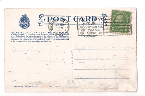 pm SLO - NOTIFY YOUR CORRESPONDENTS - DC 1930 Slogan or Logo cancel - boA06830