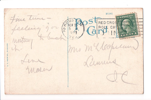 pm SLO - RED CROSS ROLL - TX 1923 Slogan or Logo cancel - B17095