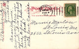 IL, NORMAL - ISNU Green House close up - 1914 Doremus cancel of same - SL2323