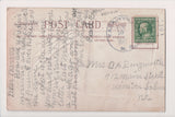 4th of July - Star Spangled Banner words and Music bars postcard - SL2955