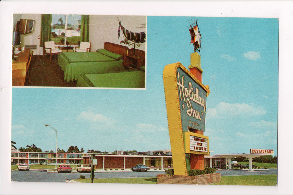 NC, Dunn - HOLIDAY INN postcard - Interstate 95 and Pope Road - w00401