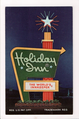 GA, Brunswick - HOLIDAY INN postcard - 1609 Newcastle St - w00423