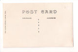 KS, GREENBURG - M E Church on FIRE - men on roof - RPPC - w00489