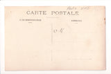 Military Man in uniform - posing - RPPC - w00689