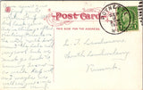IL, Chicago - Jackson Park bridge to Wooded Island - 1928 postcard - w00874