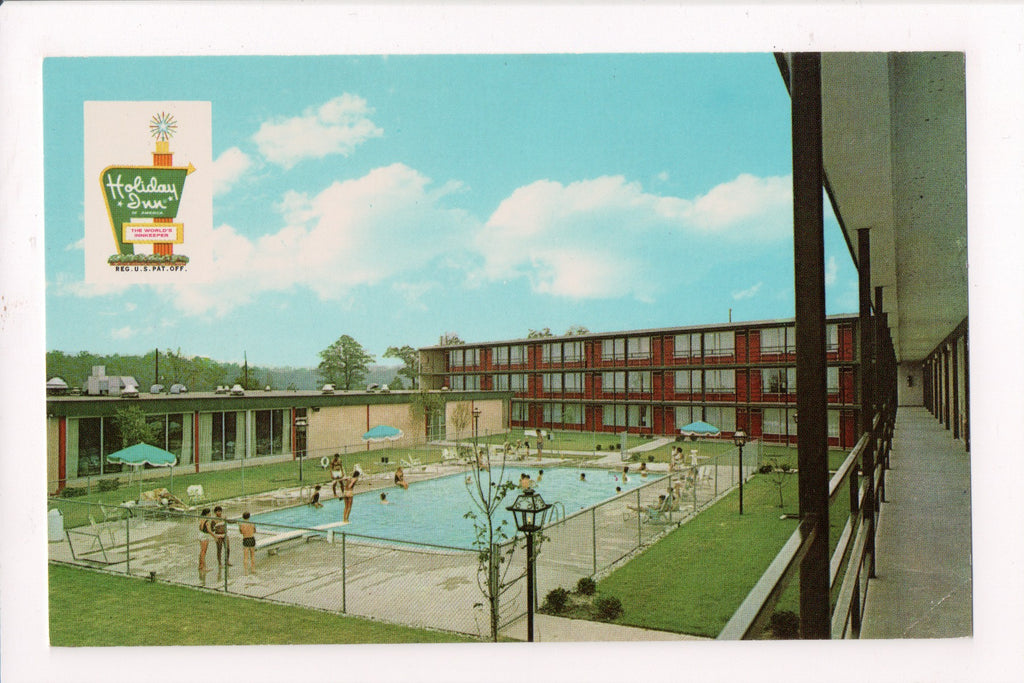 PA, Scranton - HOLIDAY INN postcard - Tigue St - w01203