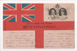 Foreign postcard - GOD SAVE THE KING Edward VII, @1903 - w01622