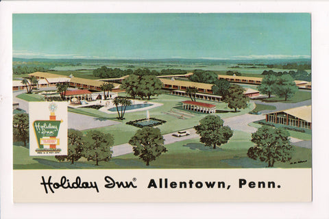 PA, Allentown - HOLIDAY INN postcard - Jctn Routes 22 and 209 - w02040