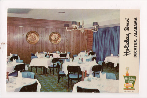AL, DECATUR - HOLIDAY INN postcard - Restaurant Interior - w02048