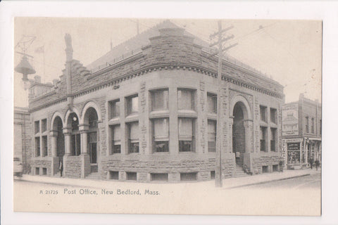 MA, New Bedford - Post Office - Champan Bowling Alley, Billiard, Pool Parlor - w