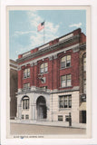 OH, AKRON - Elks Temple - vintage postcard - w03289