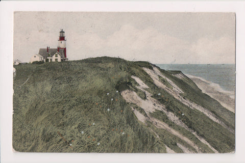 MA, Nantucket - Sankaty Head Light Lighthouse about 1910 - w04354
