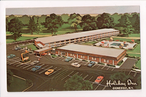 NY, Geneseo - HOLIDAY INN postcard - Route 28, near Route 63 - wv0005