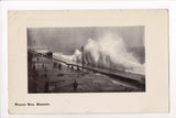 Foreign postcard - BOGNOR, Sussex - Rough Sea, huge splash spray - JR0012