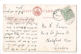 Foreign postcard - CONWAY, Wales or Conwy, UK - from River - JR0030