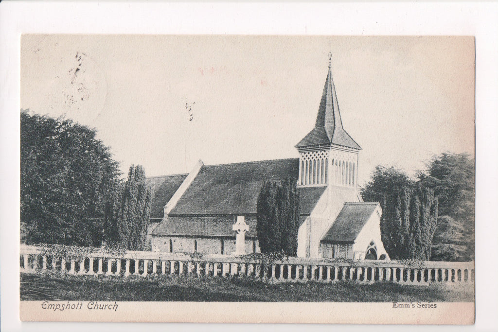 Foreign postcard - Empsholl, Hampshire, UK - Church - Emms Series - JR0003