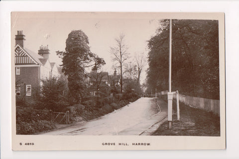 Foreign postcard - Harrow - Grove Hill postcard - JR0123
