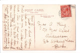 Foreign postcard - HARROW on the Hill - Lyon Road - @1918 postcard - JR0122