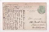 Foreign postcard - KEMPSTON, Bedfordshire, UK - Cemetery, graves, church - JR002