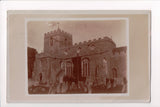 Foreign postcard - KEMPSTON, Bedfordshire, UK - Cemetery, graves, church - JR002