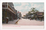 Foreign postcard - Nassau, Bahamas - Bay St from Frederick St - F1104