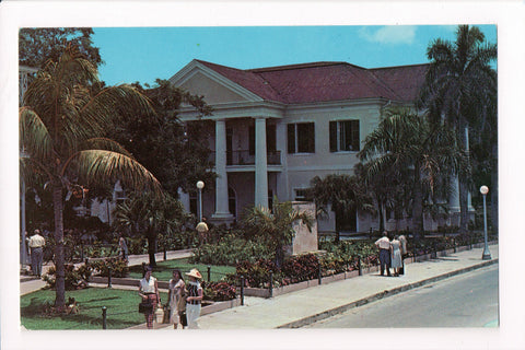 Foreign postcard - Nassau, Bahamas - Supreme Court Building - F11038