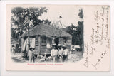 Foreign postcard - Nassau, Bahamas - Waiting for coppers, black boys - F11041