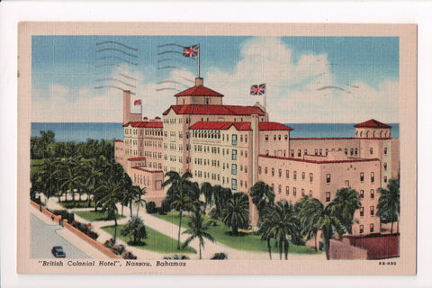 Foreign postcard - Nassau, Bahamas - British Colonial Hotel - w02667