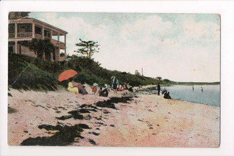 Foreign postcard - Nassau, Bahamas - Hog Island Beach - w05223