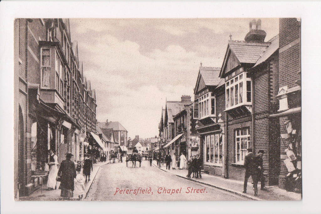 Foreign postcard - Petersfield, Hampshire, UK - Chapel St (ONLY Digital Copy Avail) - JR0001