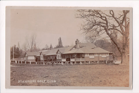 Foreign postcard - STANMORE, UK - Golf Club (ONLY Digital Copy Avail) - JR0131