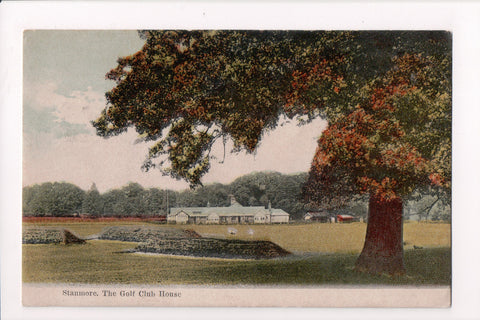Foreign postcard - Stanmore, UK - Golf Club House - @1911 postcard - JR0132