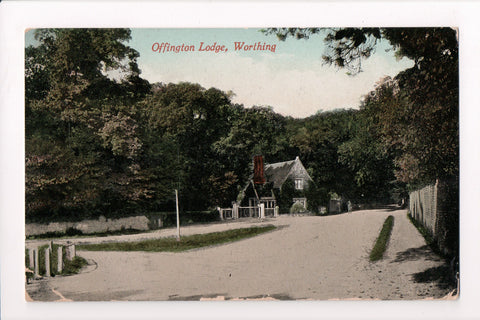 Foreign postcard - Worthing, Sussex, UK - Offington Lodge - JR0020